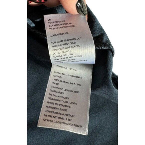 Figs Woman's Sz XXL Rafaela Sleeveless Scrub Top in Dark Harbor Blue - Picture 7 of 9